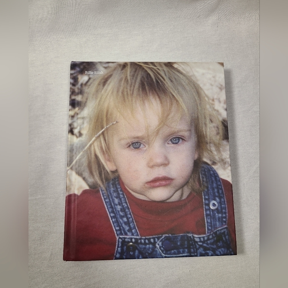 Billie Eilish hardcover book- New